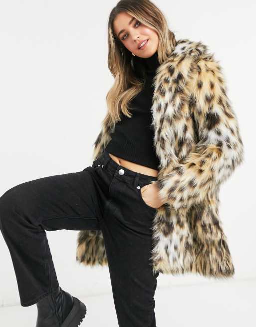 Faux Fur Big Time Plush Jacket by BB Dakota for $22