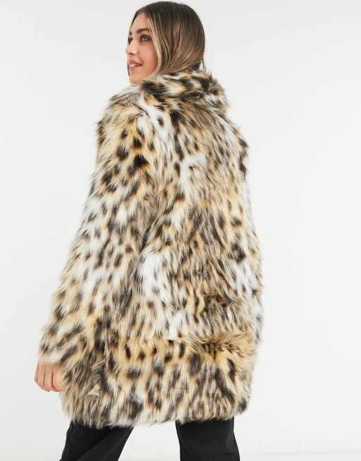 Bb dakota hot sale leopard coat