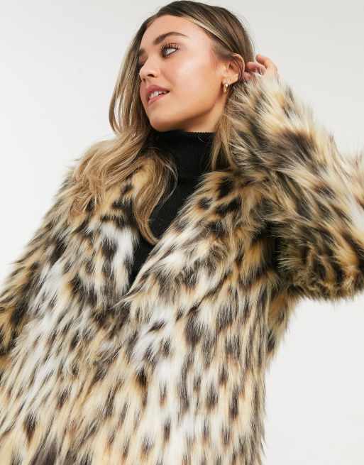 Bb dakota shop leopard coat