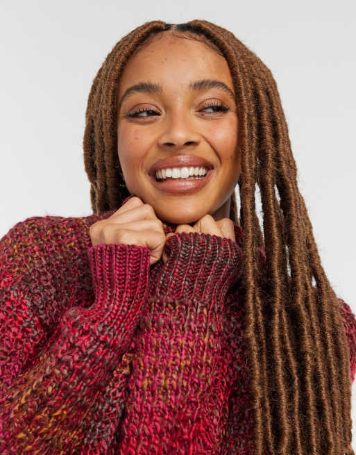 BB Dakota ombre knit sweater in red | ASOS