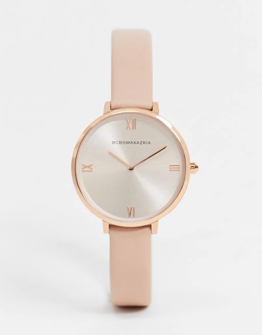 BCBG Max Azria watch in pink ASOS