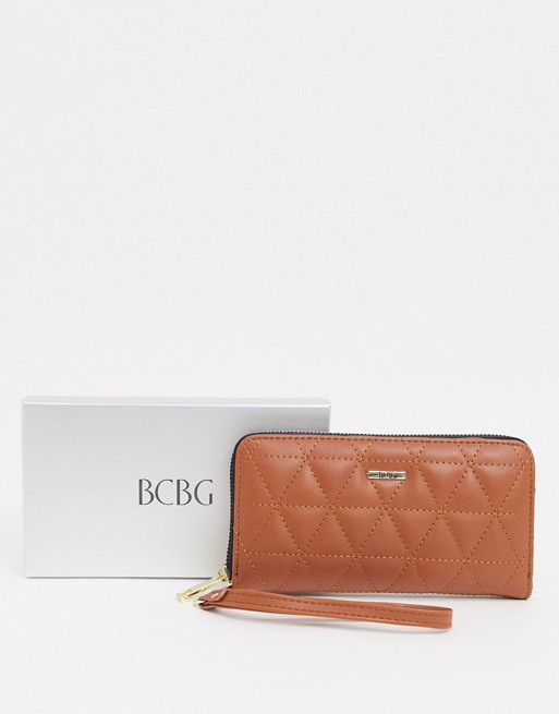 BCBGeneration tara quilted wallet in gift box