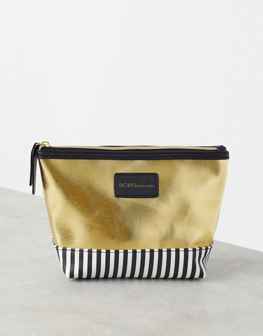 BCBGeneration zip top make-up pouch