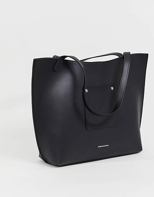 BCBGMAXAZRIA leather tote bag | ASOS
