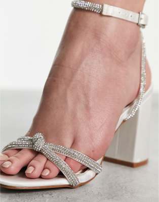 Ivory Prom Sandals