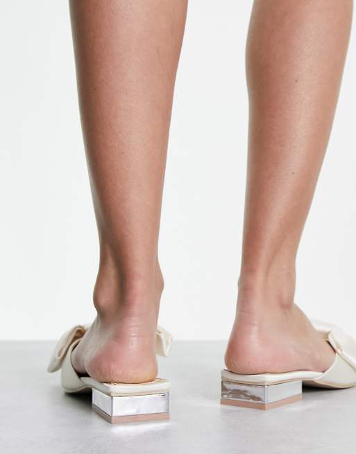 Pantofole aperte davanti hot sale