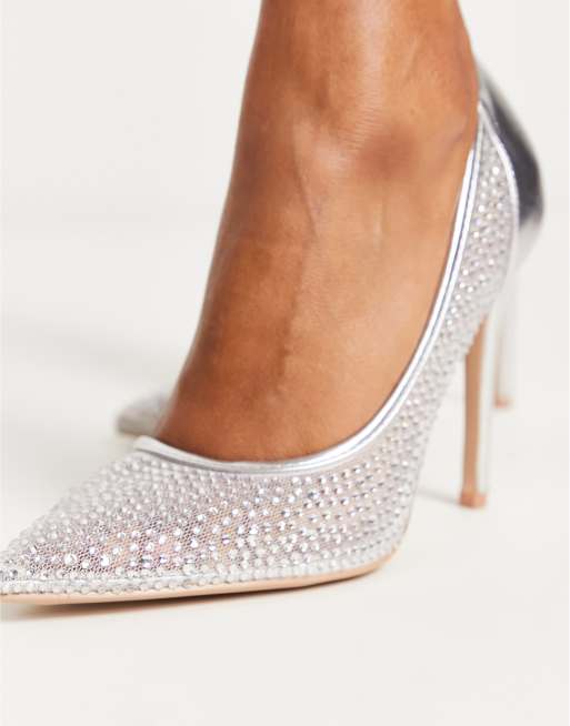 Asos papaya on sale bridal embellished heels