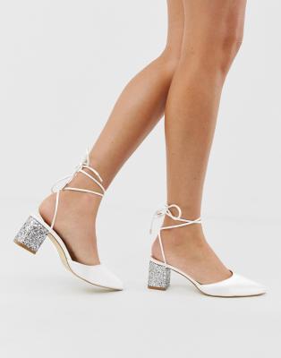 asos ivory wedding shoes