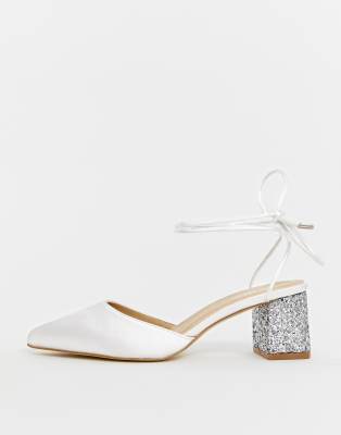 asos ivory wedding shoes