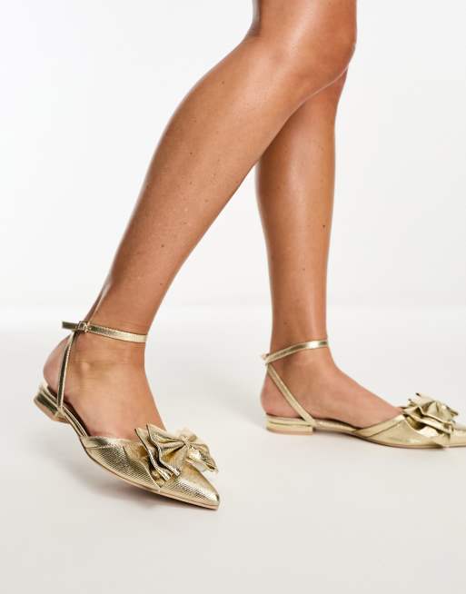 Asos flat bridal shoes best sale