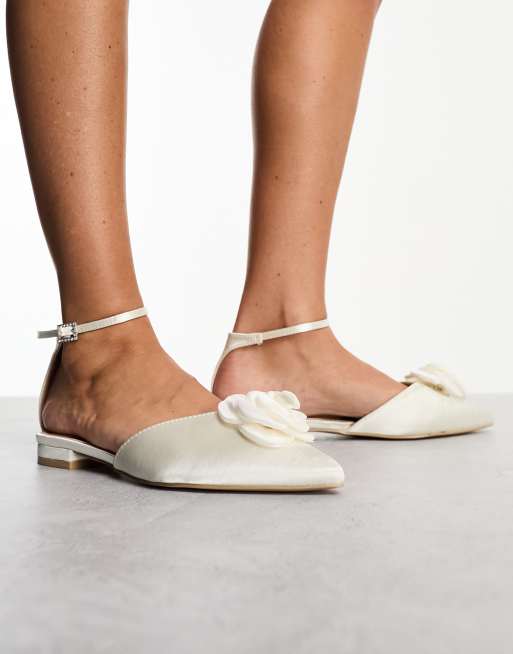 Asos flat store wedding shoes