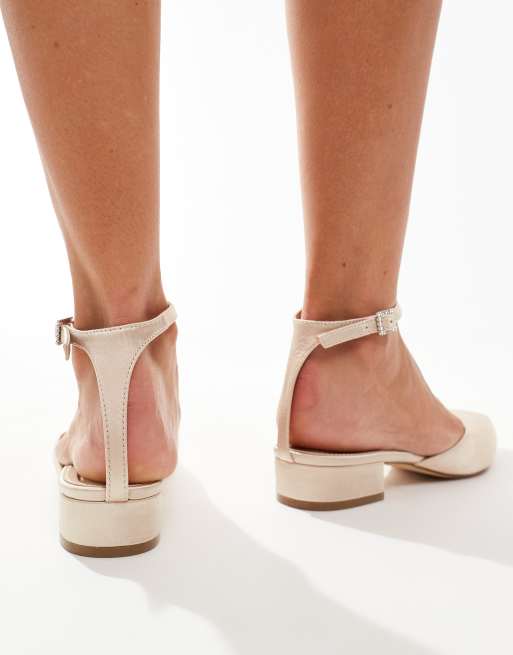 Be Mine Catherine Scarpe basse da sposa color cipria
