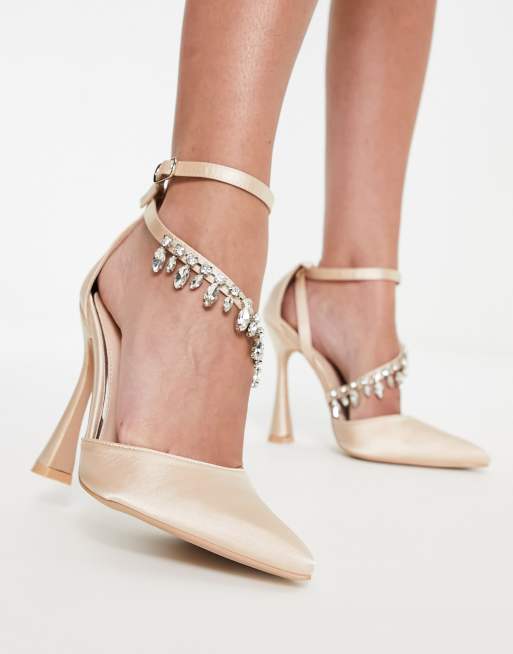 Scarpe sposa color cipria deals
