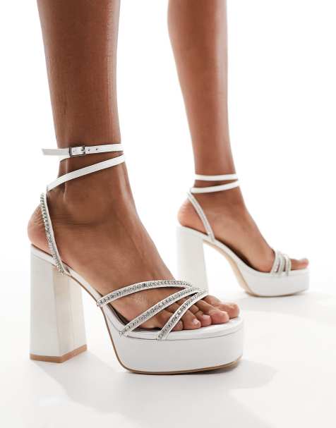 Sandali bianchi bassi on sale