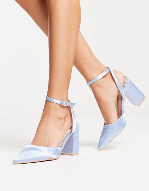 Pale blue wide fit on sale shoes