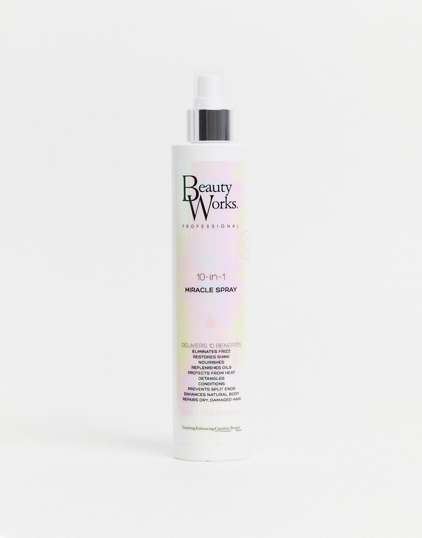 Beauty Works 10 in 1 Miracle Spray 250ml-No colour