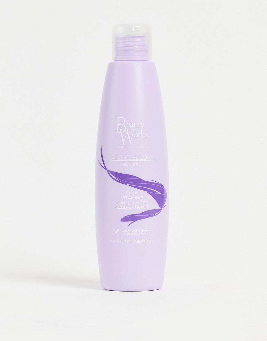Beauty Works Anti Yellow Shampoo 200ml-no Color In Purple