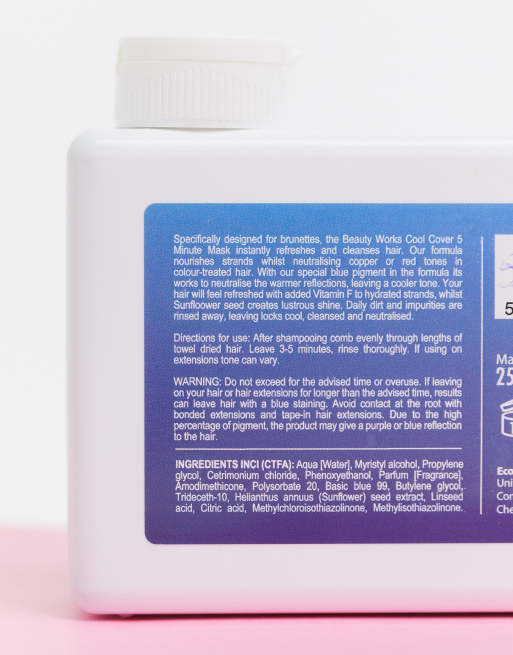 Beauty Works Cool Covers Mask 250ml, 3 of 4