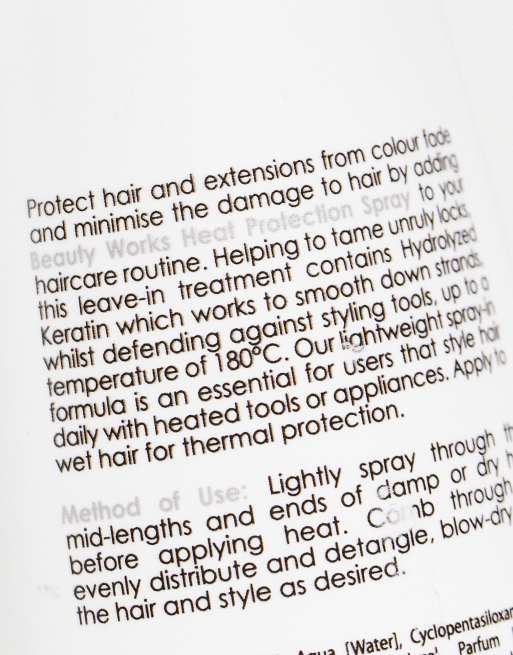Beauty Works – Hitzeschutzspray: 250 ml, 3 von 4