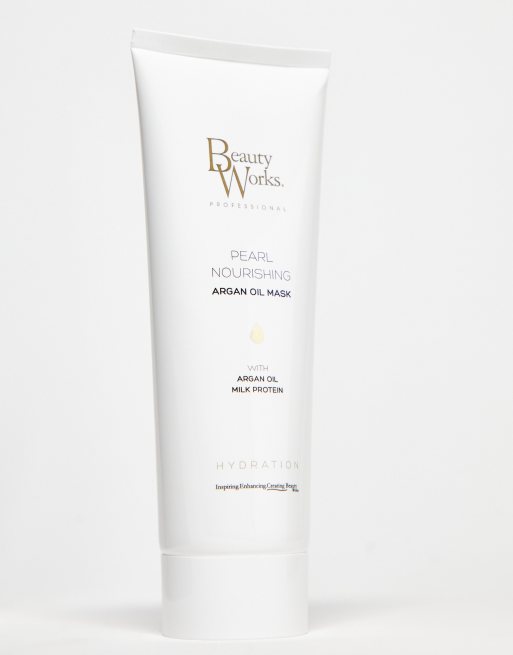 Beauty Works – Pearl Nourishing – Maske mit Arganöl, 250 ml, 4 von 4