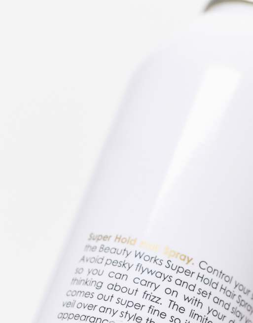 Beauty Works Super Hold Hair Spray 300ml, 4 of 4