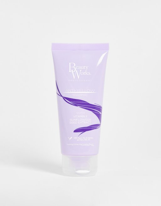 Beauty Works – Szampon niwelujący żółte tony, 100 ml