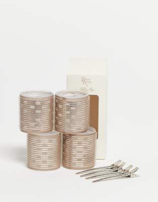 Beauty Works Beauty Works x Molly-Mae Medium Thermal Roller 4 Set-No colour