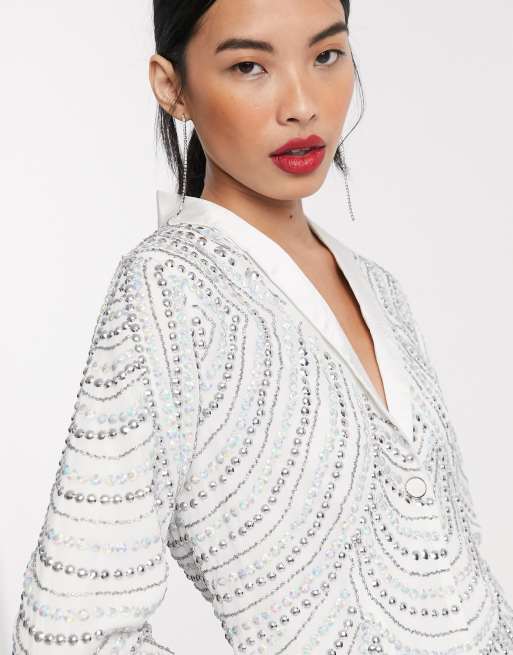 Asos embellished outlet jacket