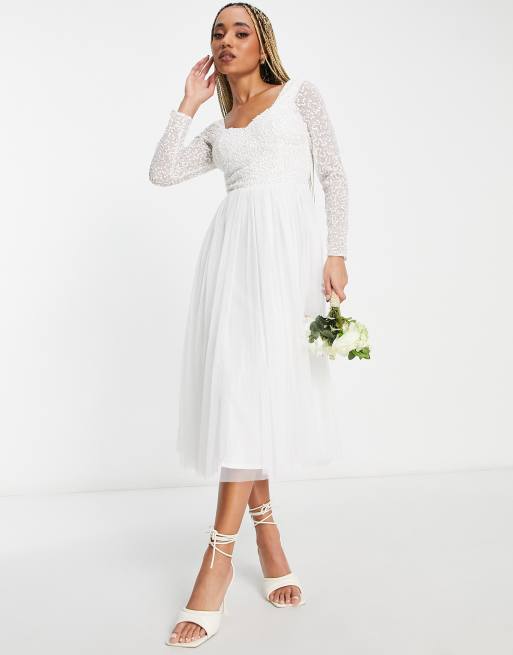 Midi bridal hot sale