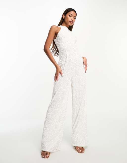 Asos hotsell bridal jumpsuit