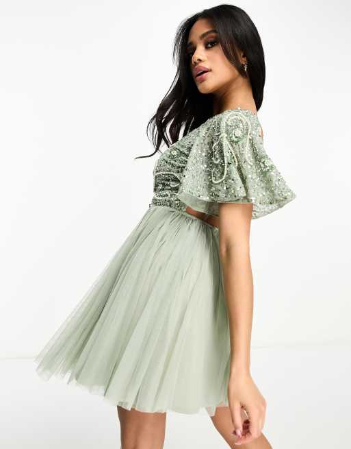 Robe vert sauge asos hot sale