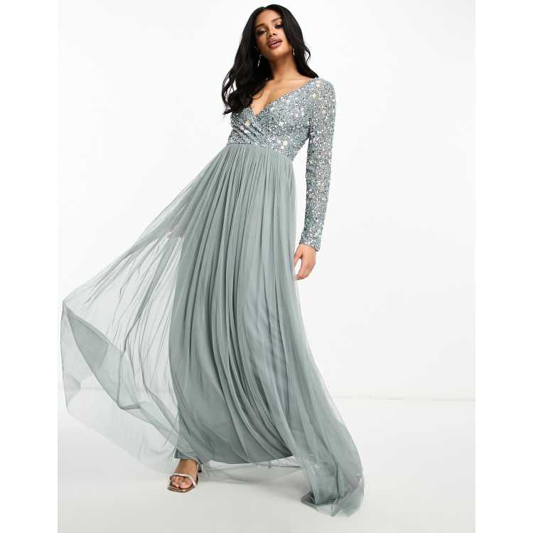 slim fit dress slacks Christina Wu Bridesmaid Dress 22259 Wisteria
