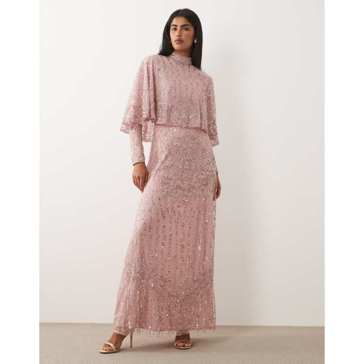 long sleeve short sleeve dress Kelly Sequin Mini - Berry Hoco Dresses Pastel Pink Size:1X Floor Length Gowns Opaque Stretch