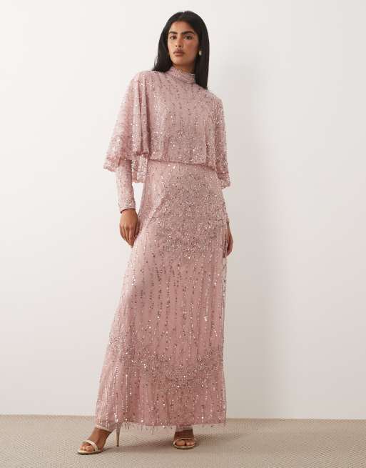 light pink bell sleeve turtle neck dress High Top In Baby Slinky | EGO US Machine wash cold 2 Pink Knit Long Sleeve Turtleneck