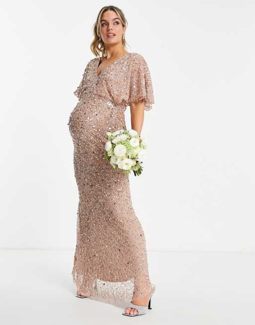 Asos wedding guest maternity hotsell