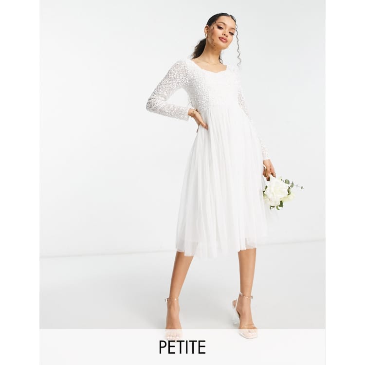 Petite midi 2025 skater dress