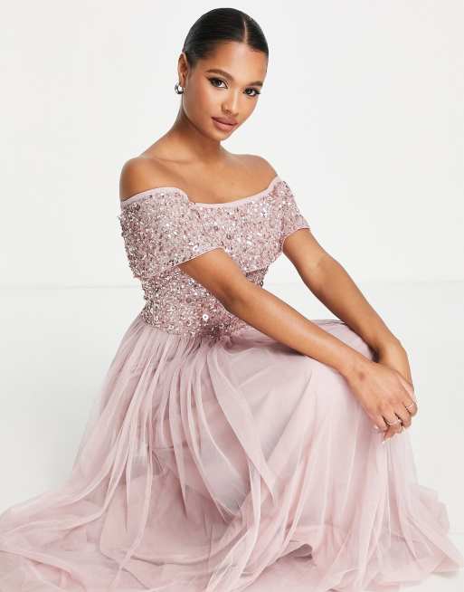 Petite pink bridesmaid clearance dresses