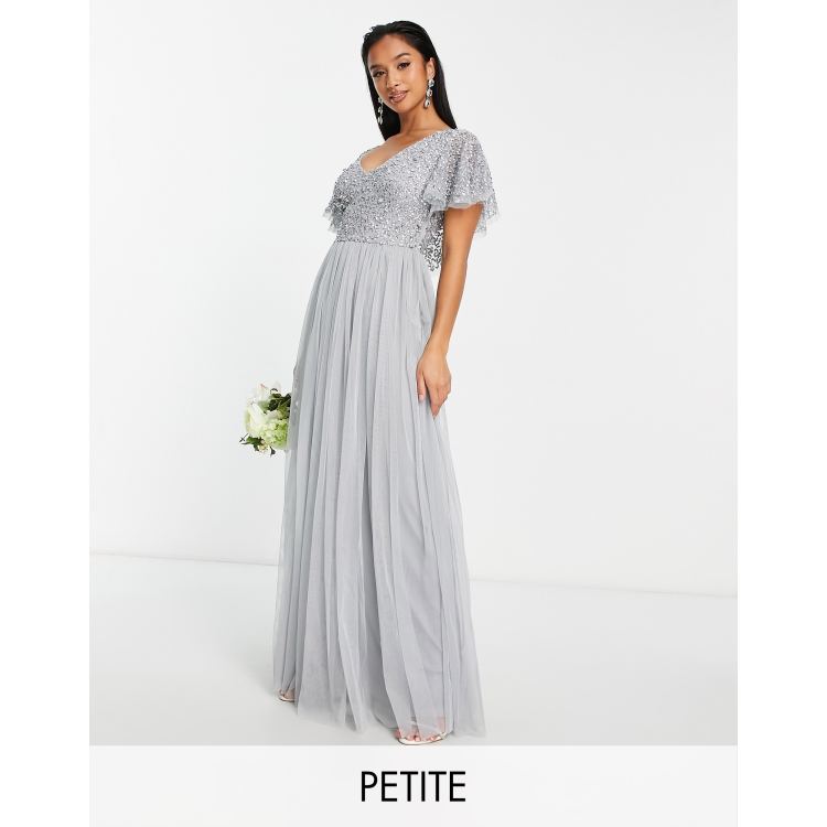 Robe longue avec petite manche best sale