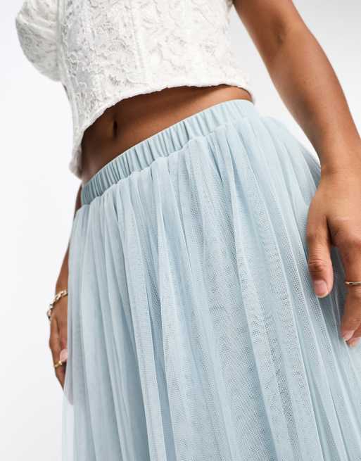 Tulle midi shop skirt petite