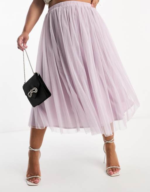 Tulle midi skirt outlet asos