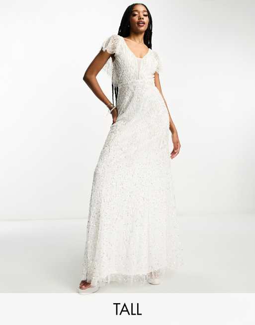 Asos tall deals wedding dresses