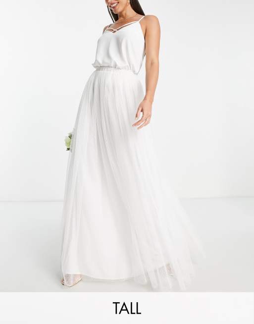 Asos tall hotsell wedding dresses