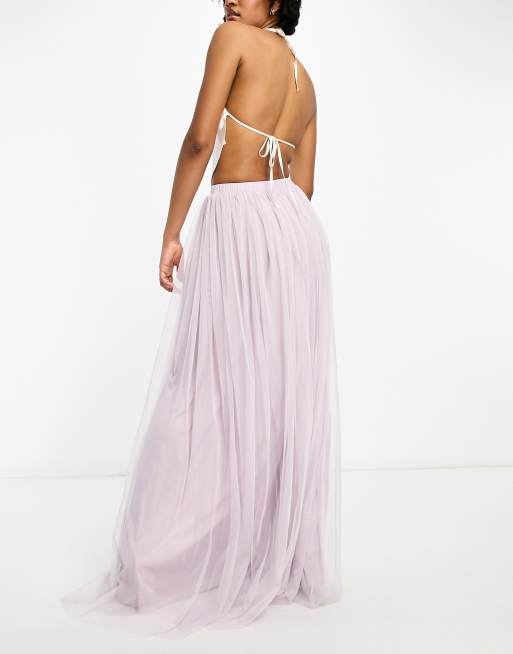 Tall tulle 2025 maxi skirt