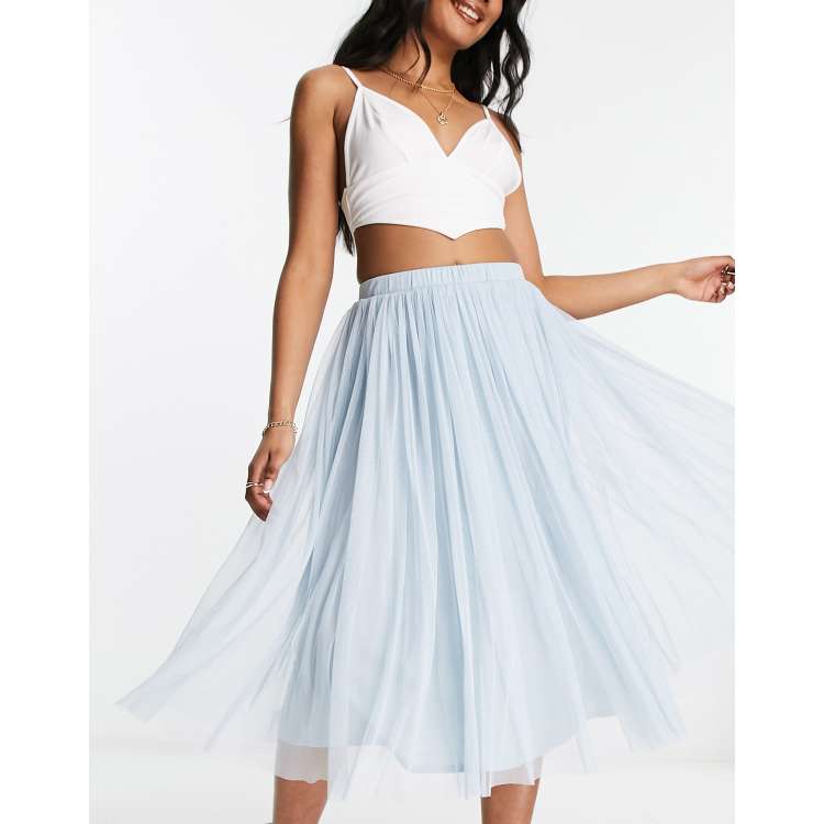 ◆Loulouseoul◆ Tutu Midi Skirt White Loulou Midi Skirt | White – With Jéan