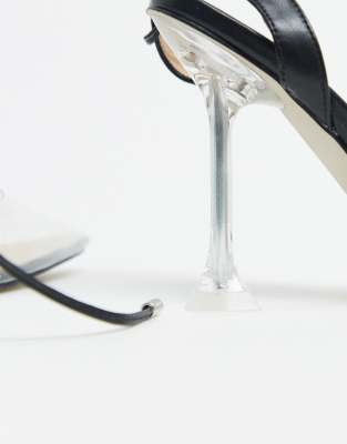 bebo clear heels
