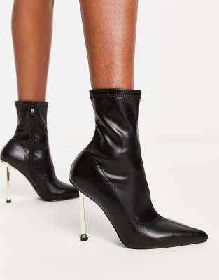 Bebo Valerie Sock Boot In Black