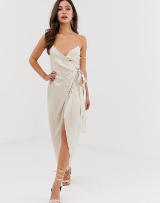 bec & bridge wrap dress