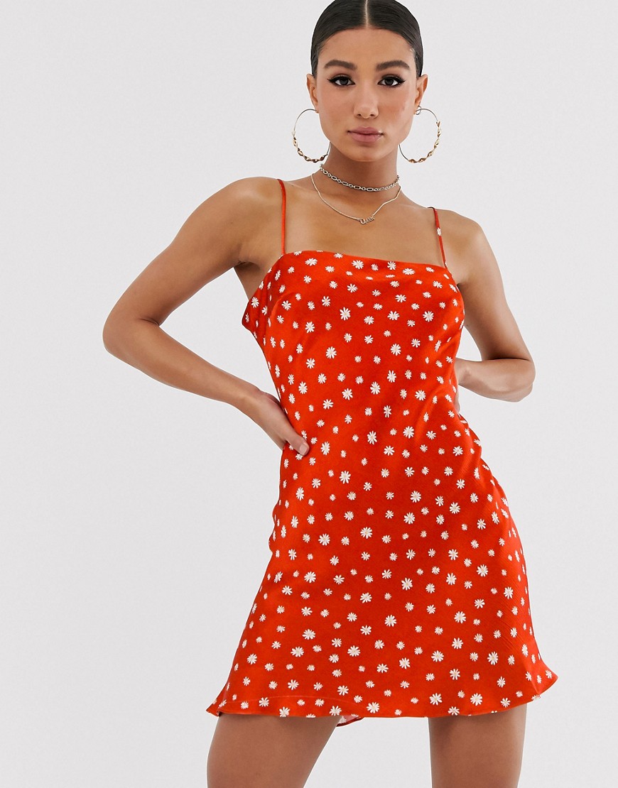 Bec & Bridge - Jazzy - Mini-jurk met bloemenprint-Rood