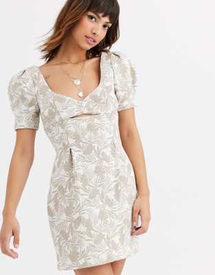 bec and bridge kahuna cut out dress