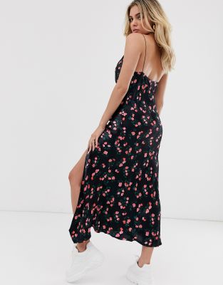 bec and bridge floral midi dress
